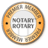 Notary Rotary Premier Member